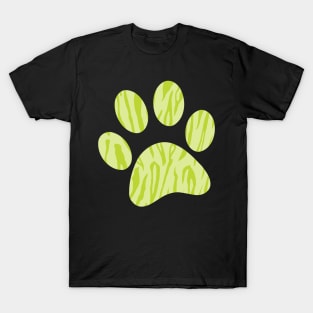 Green Tiger Print T-Shirt